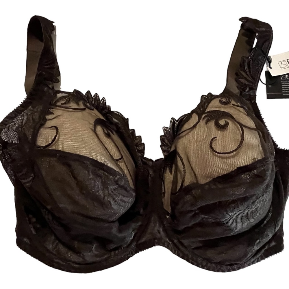 Brown Full Coverage Bra with Underwire Support